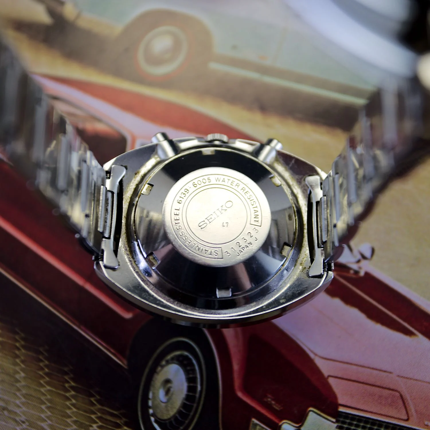Seiko 6139-6005 Yellow 